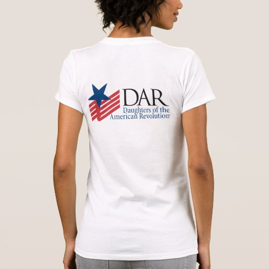 Knickerbocker Blue en White Logo T-shirt (Achterkant)