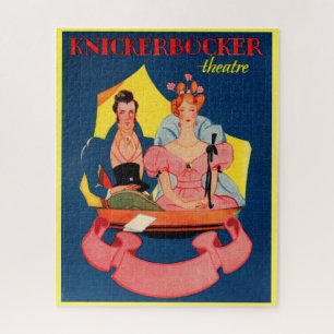 Knickerbocker-theaterbedekking uit de jaren 20 legpuzzel