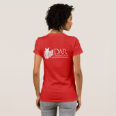 Knickerbocker White en Blue Logo T-shirt (Achterkant volledig)