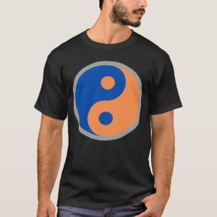 Knicks Yin Yang Sinaasappel Yin Yang Go Knicks Sin T-shirt