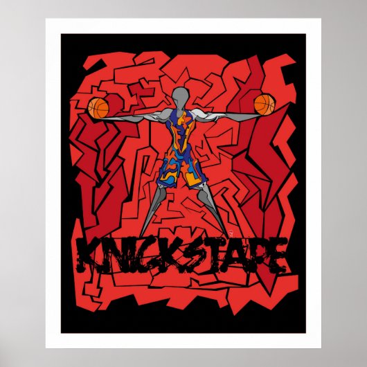 Knickstape-tekst Poster (Voorkant)