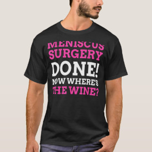 Knie Artroscopie Geschenken & Grappige Gescheurde T-shirt