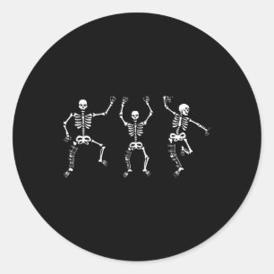 Knie chirurgie brace skeletten dansen ACL chirurgi Ronde Sticker