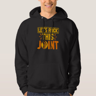 Knie chirurgie Rock IT Knie vervanging Herstel Sur Hoodie