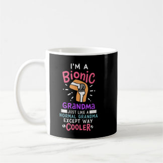 Knie Replacement Bionic Grandma na chirurgie Gift Koffiemok