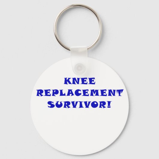Knie Replacement Survivor Sleutelhanger (Voorkant)