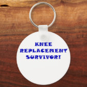 Knie Replacement Survivor Sleutelhanger (Voorkant)