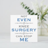 Knie Surgery Humor (Staand voorkant)