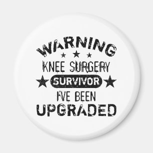Knie Surgery Humor Upgraded Magneet