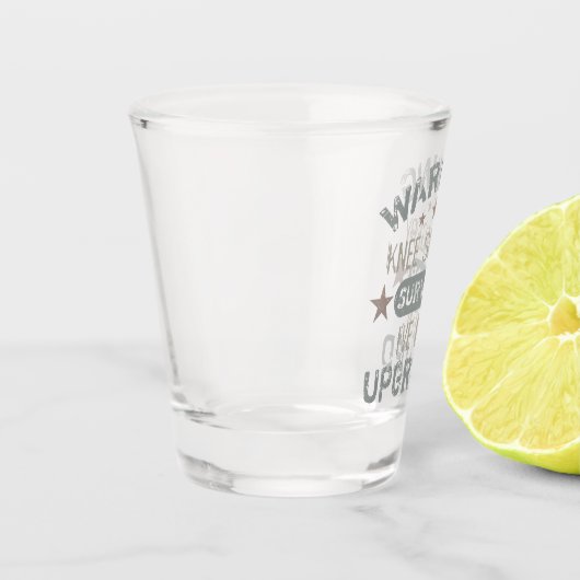 Knie Surgery Humor Upgraded Shot Glas (Links)