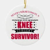 Knie Surgery Keramisch Ornament (Voorkant)