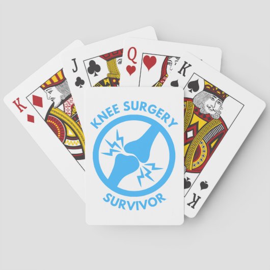 Knie Surgery Pokerkaarten (Achterkant)