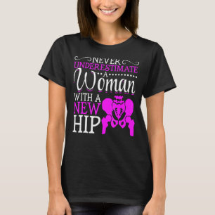 Knie Surgery Vrouwen krijgen goed T-shirt