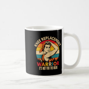 Knie vervangende krijger optillen voor post-chirur koffiemok
