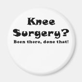 Kniechirurgie heeft dat gedaan magneet (Voorkant)