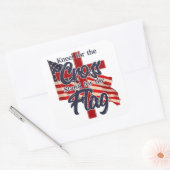 Kniel voor het kruis, sta voor de Sticker (Envelop)