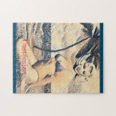 Knielen Blond Bikini Model Thunder_Cove Legpuzzel (Horizontaal)