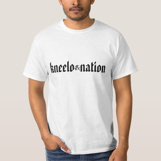 knielo anarchie t-shirt (Voorkant)