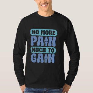 Knieoperatie Herstel Knieoperatie Kleren Knie Verv T-shirt