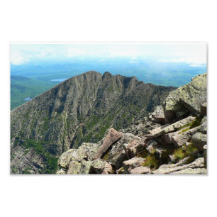 Knife Edge, Katahdin, Maine Foto Afdruk