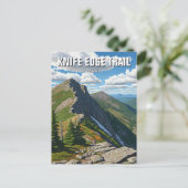 Knife Edge Trail Katahdin Maine Briefkaart (Staand voorkant)