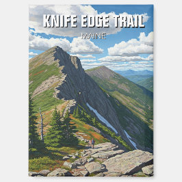 Knife Edge Trail Katahdin Maine Magneet