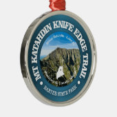 Knife Edge Trail (Katahdin) Metalen Ornament (Rechts)