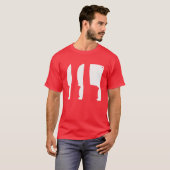 Knife Trio T-shirt (Voorkant volledig)