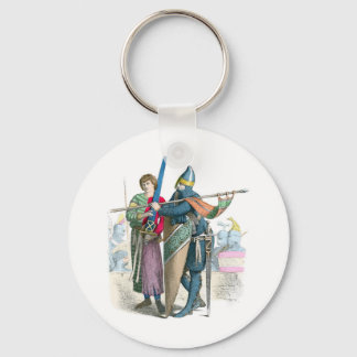 Knight and Squire - Periodieke kostuums Sleutelhanger