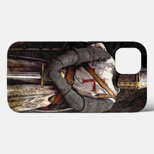Knight Case-Mate iPhone Case (Achterkant (horizontaal))