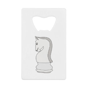 Knight Chess Kredietkaart Flessenopener