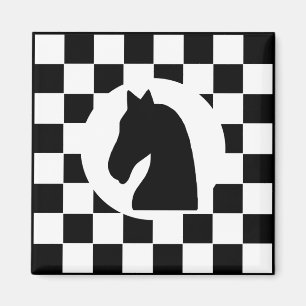 Knight Chess Piece - Magnet - Chess Party Favors Magneet