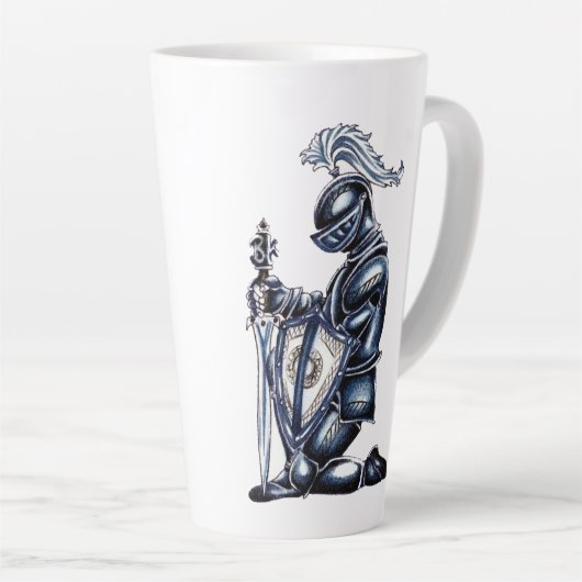 Knight cup g latte mok (Rechterhoek)
