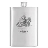 Knight Custom Flask Heupfles (Voorkant)