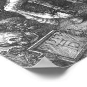 Knight, Death and the Devil, 1513 (graving) Poster (Hoek)