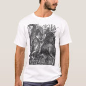 Knight Death Devil Albrecht Durer engraving art. p T-shirt (Voorkant)