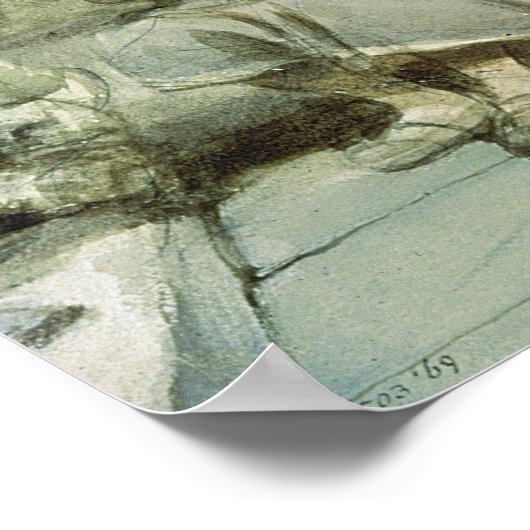 Knight en Page Poster (Hoek)