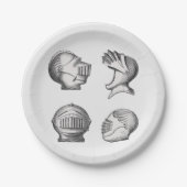 Knight Helmets Papieren Bordje (Voorkant)