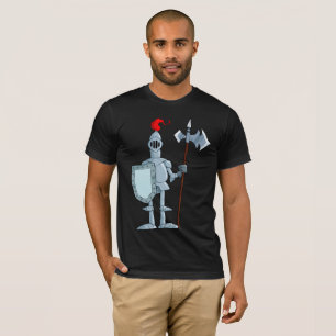 Knight in Armor Medieval Mannen T-Shirt