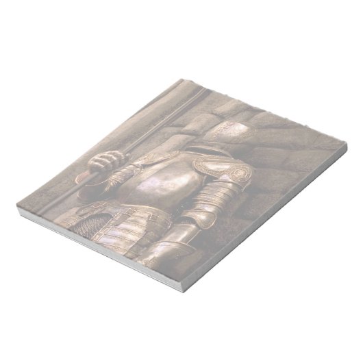 Knight in Armor Notitieblok (Gedraaid)