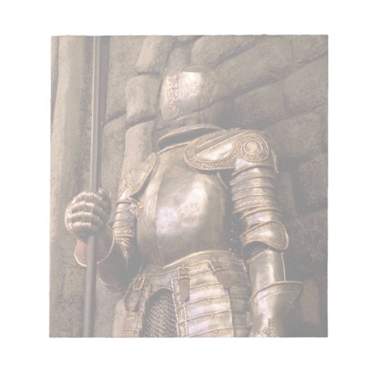 Knight in Armor Notitieblok (Voorkant)