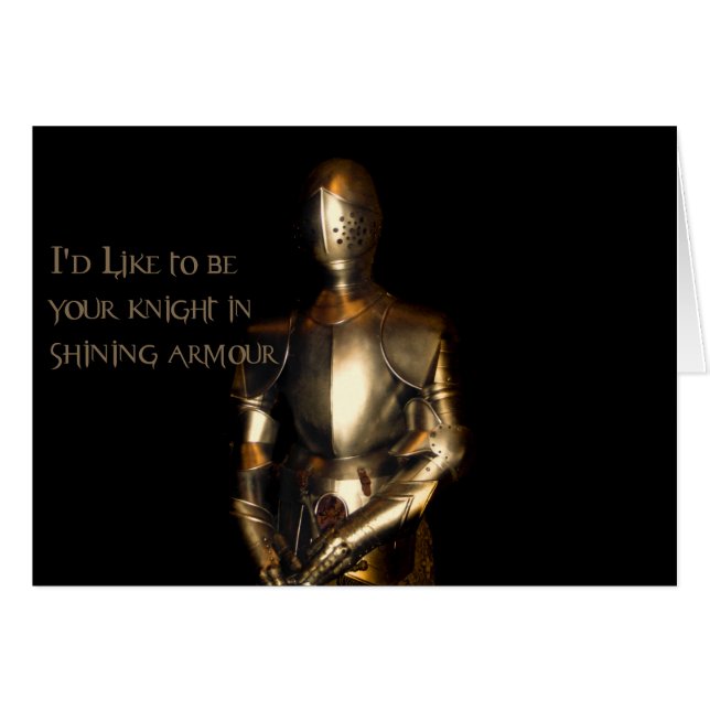 Knight in Shining Armor (Voorkant Horizontaal)