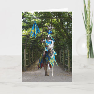 Knight in Shining Armor Birthday Card Kaart