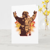 Knight in Shining Armor Kaart (Gele Bloem)