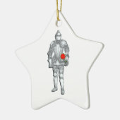 Knight in Shining Armor Keramisch Ornament (Links)