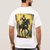 Knight in Shining Armor:  krijger T-shirt (Achterkant)