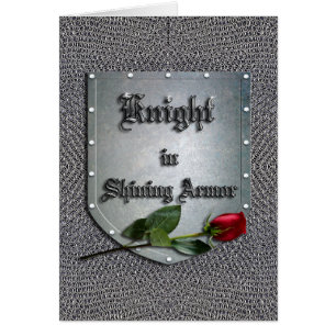 Knight in Shining Armor Red Rose