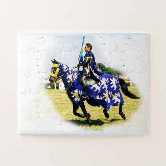Knight Legpuzzel (Horizontaal)