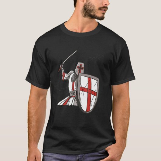 Knight Medieval and Renaissance Ren Fair T-shirt (Voorkant)