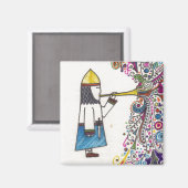 KNIGHT MUSIK Magnet Magneet (Voorkant / Achterkant)